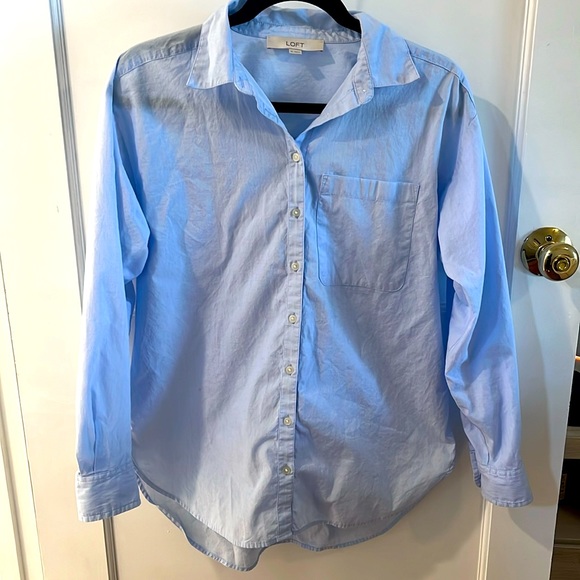 Loft Pocket Button Down Shirt - Picture 2 of 4